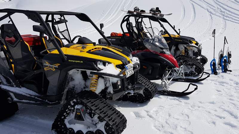 Winter Quad Parcours | Schneemobil-Parcours