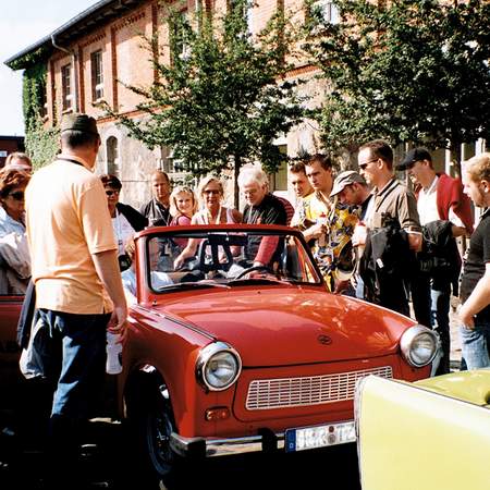 Teambuilding mit Trabant in Hasenwinkel