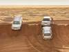Fun und Action in der Wüste in den Vereinigten Arabischen Emiraten