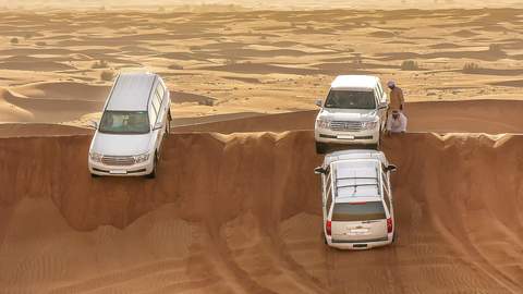 Wüsten-Tour in Dubai Fun und Action in der Wüste in den Vereinigten Arabischen Emiraten