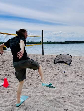 Beach-Teamchallenge am WakeBeach