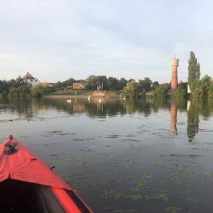 Kajak Tour in Ladenburg auf dem Neckar