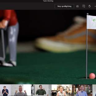Indoor Golf über Online Plattform