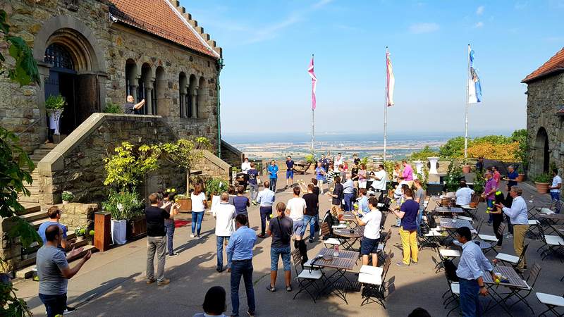 Life Kinetik auf der Wachenburg