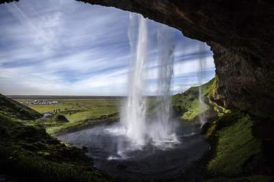 Incentive Reise Island Seljalandsfoos Wasserfall