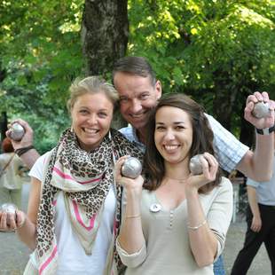 Boule-Turnier für ihre Firma in Stuttgart