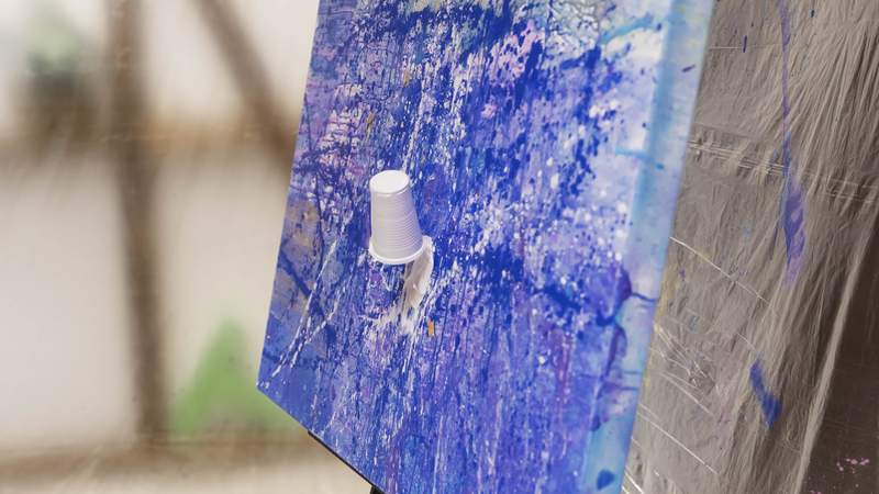 Action Painting, Teamevent, Kunst