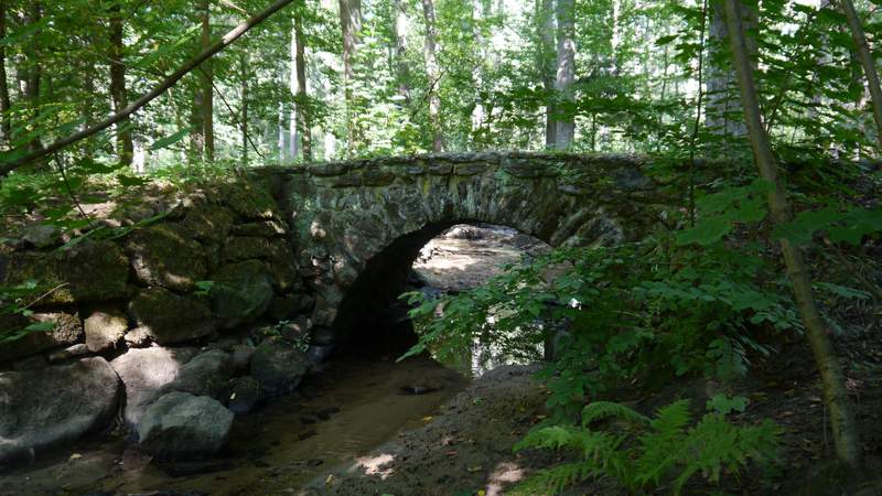 Priesnitzbrücke Historische Tour durch die Dresdner Heide