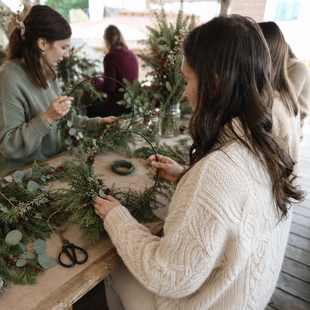 Weihnachtskranz am Ring Weihnachtskranz am Ring