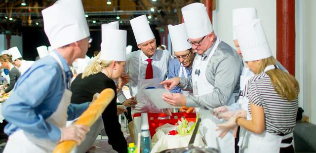 Team-Cooking für XXL-Gruppen, deutschlandweit