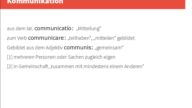Das-Drei-Tages-Seminar Kommunikation