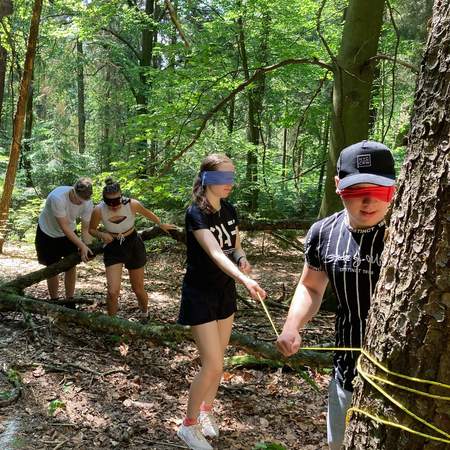 WaldBaden in den Wäldern Berlins- Geocaching+