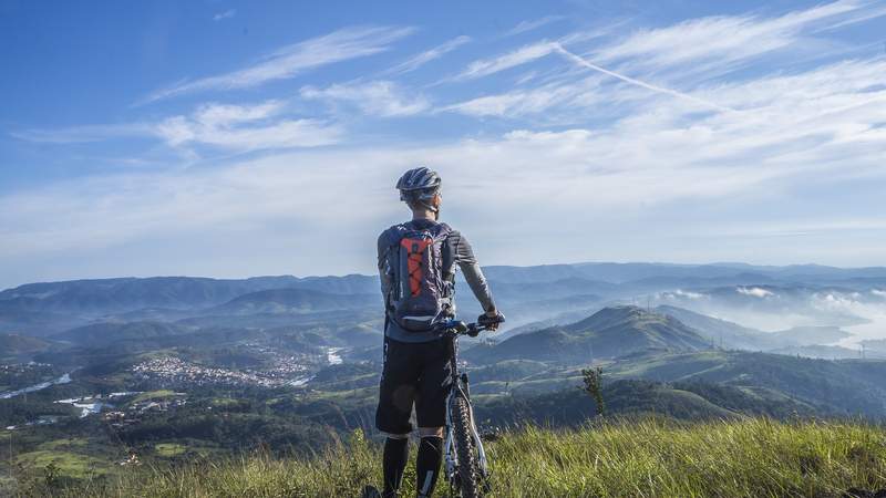 Mountainbike-Tour um den Blomberg