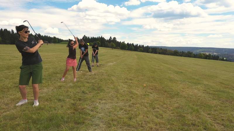 Crossgolf mit Aussicht Crossgolf Thüringen