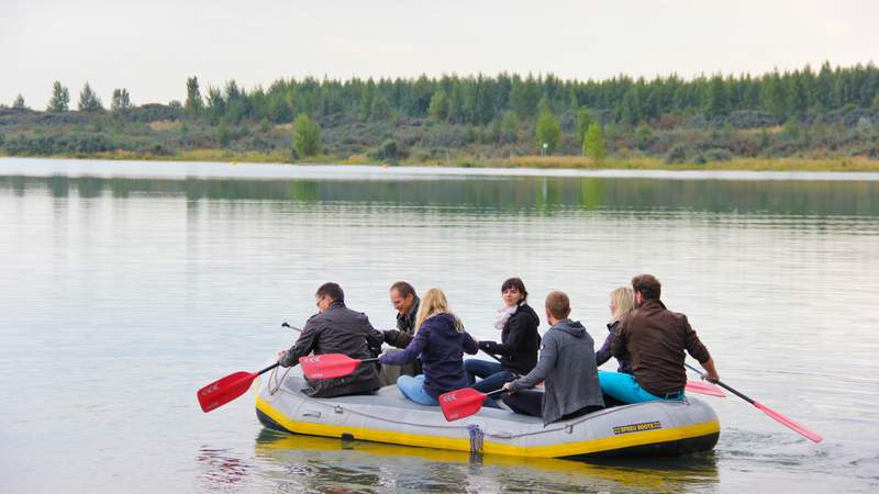 Aktiv unterwegs im Leipziger Neuseenland +BBQ