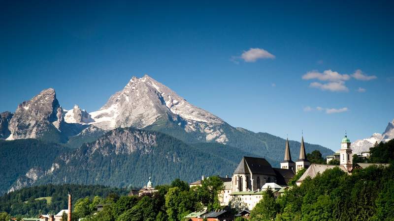 Ganz im Süden Deutschlands empfängt Sie das Berchtesgadener Land