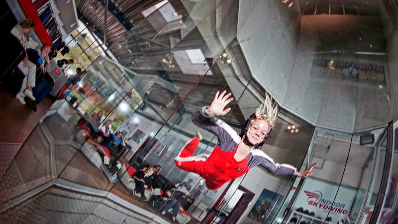 Indoor Skydiving Teamevent max. 30 Teilnehmer