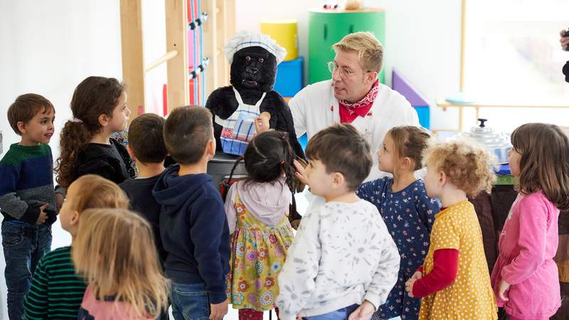 Meet and Greet mit Serge! Das Geheimnis der Gemüsesuppe