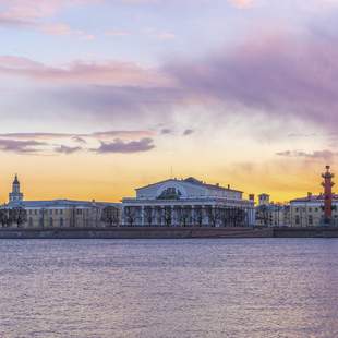 Stadtansicht St. Petersburg von der Newa aus Incentive Reise St. Petersburg