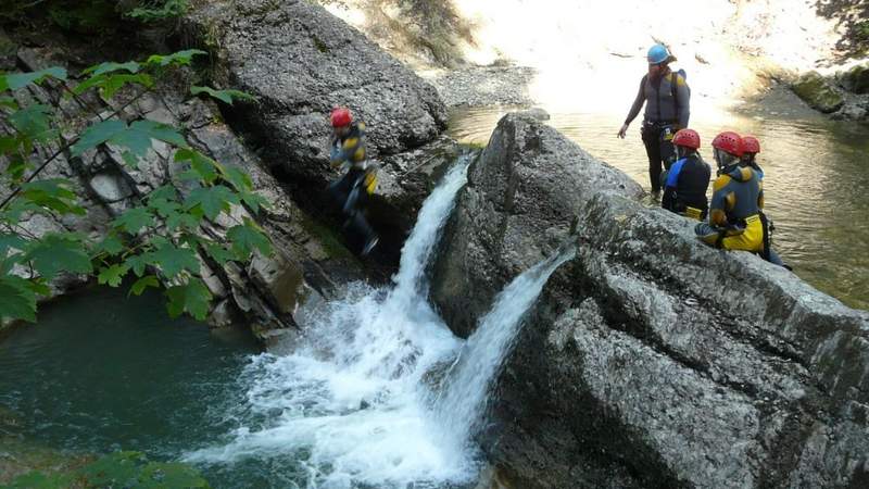 Canyoning Canyoning für Einsteiger im Allgäu