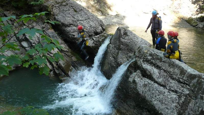 Canyoning für Einsteiger im Allgäu