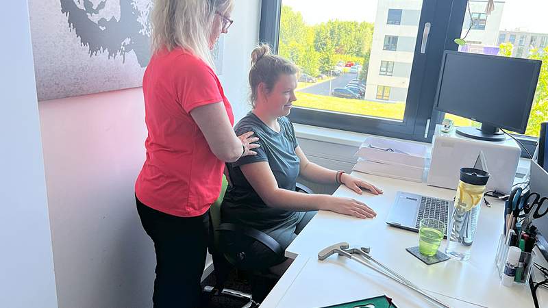 Bürogolf Mietausrüstung für den Gesundheitstag im Rahmen des betrieblichen Gesundheitsmanagements (BGM)