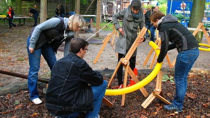 Projekt Kugelbahnbau