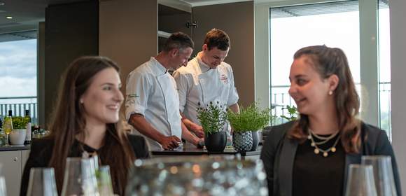 Private Dining mit Live-Cooking