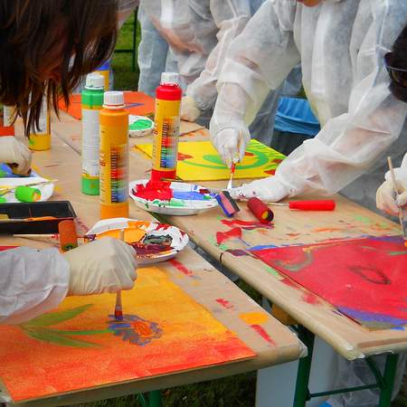 Action Painting – Ihr Kreativ-Event