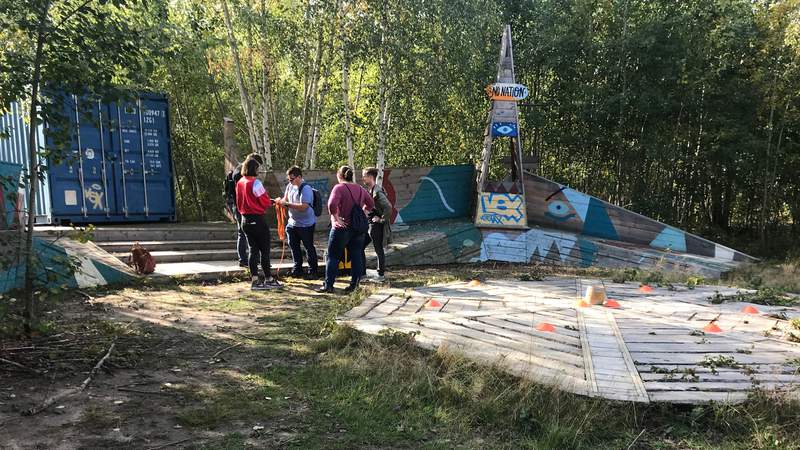 Bergbauhelden - GPS-Rallye in Ferropolis