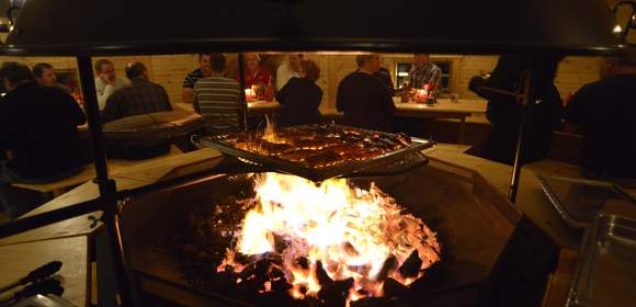 Wurstkreationen in unserer Grillhütte