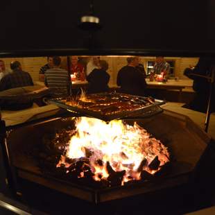 Finnische Grillhütte in Düsseldorf