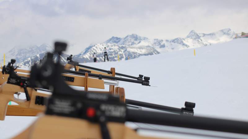 Biathlon Team-Event im Ötztal