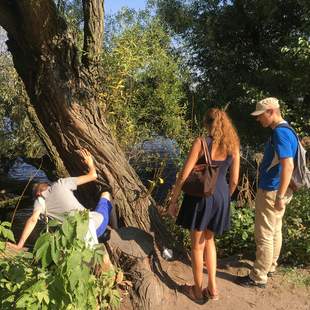 Geocaching an der Alster Geocaching Kriminell