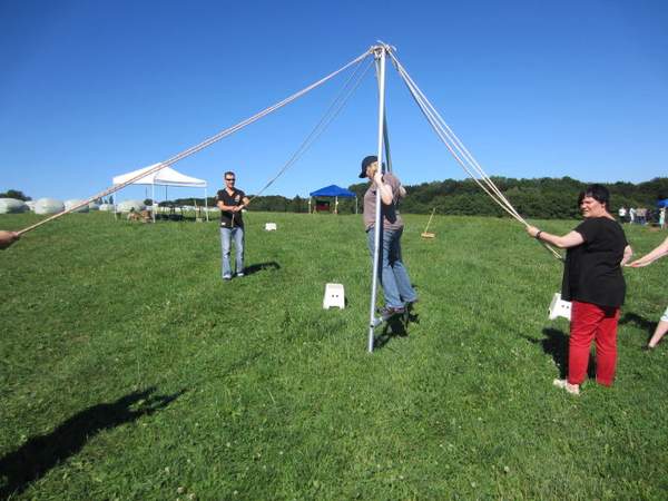 Bauernhof Land Teambuilding Rallye