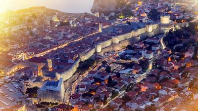 Incentive Reise Gruppenreise Kroatien Dubrovnik von oben