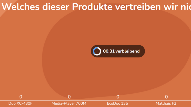 Individuelle Quizshow in Ihrem Büro