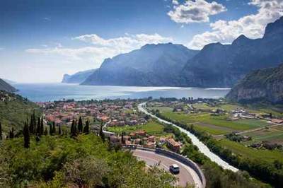 Incentivereise Italien Gardasee von oben