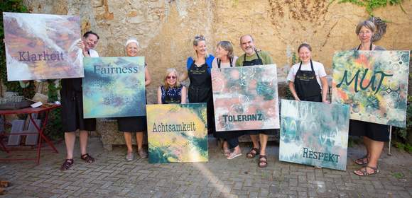 Farbe verbindet – Teambuilding