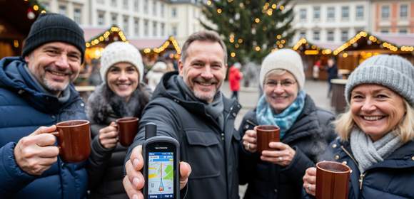 GPS Weihnachtsschatzsuche durch Hamburg