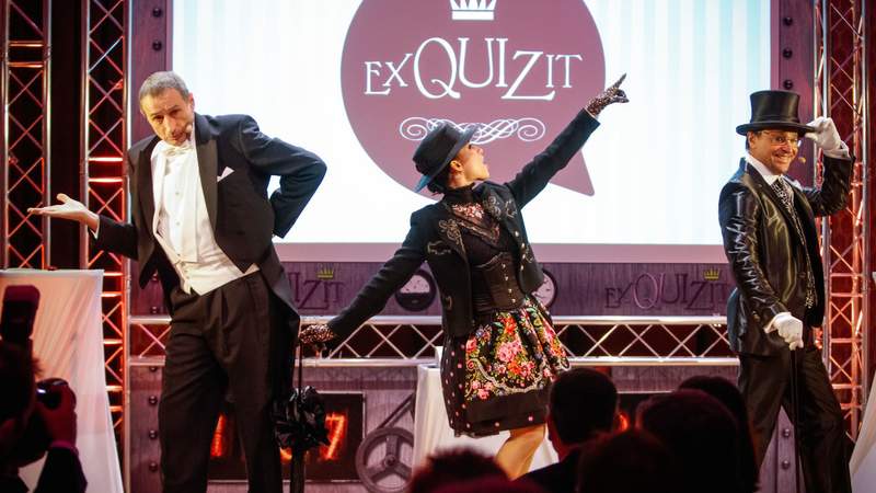 Akteure exQUIZit - die Dinner-Quiz-Show