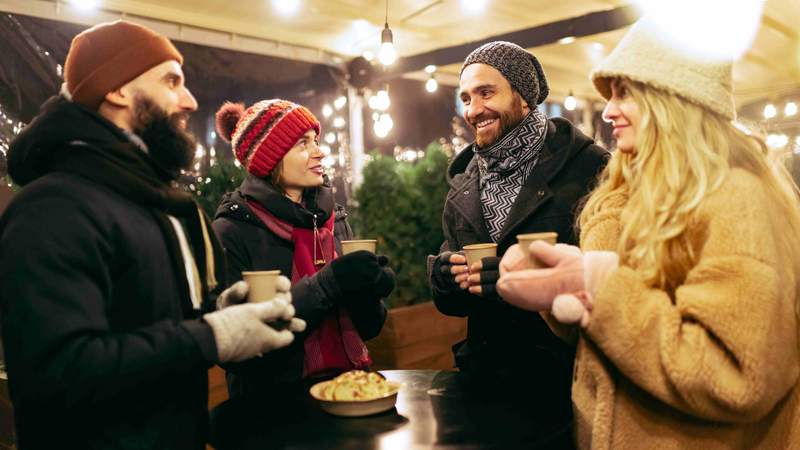 Mobiler Weihnachtsmarkt