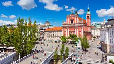 Incentive Reise Slowenien Ljubiljana Preseren Platz