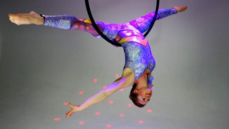 Aerial Hoop, Ring, Akrobatik, Luft