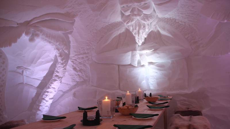 Käsefondue-Plausch in der IgluLodge