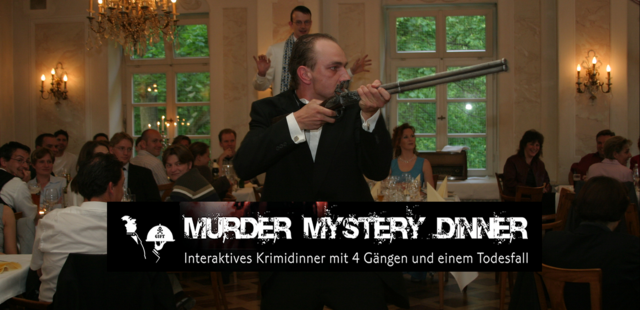 MURDER FOR FUN Krimidinner, Dinnerkrimi, Murder Mystery Dinner