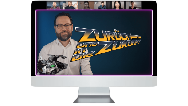 Zurück und in die Zukunft - eine virtuelle Teamreise zu mehr Wir-Gefühl, Agilität und Teamwork Mehr Connection, Kommunikation & Teamwork.