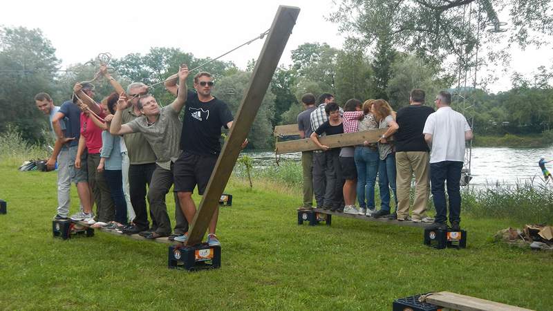 Teamchallenge im Allgäu