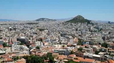 Incentive Reise Griechenland Athen Stadt von oben