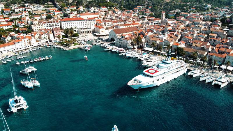 Die Altstadt von Hvar Hvar Altstadt